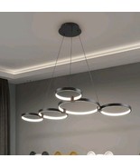 Modern Pendant Light, Dimmable LED Chandelier  Remote Control, Adjustabl... - €108,93 EUR
