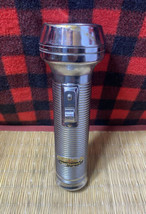 Vintage Rayovac Sportsman Premium Grade Metal Flashlight Made in USA - 1950&#39;s - £14.33 GBP