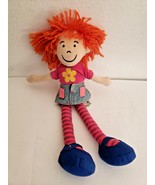 Manhattan Toy Groovy Girl Doll Lucy Red Orange Hair Pink Purple Stripe L... - £15.50 GBP