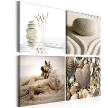 Tiptophomedecor Stretched Canvas Zen Art - Beach - Stretched &amp; Framed Ready To H - £54.84 GBP+