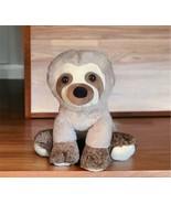 Sloth Stuffed Animal Plush Toy Small Fluffy Brown Gift Kids Huggable Plu... - £14.20 GBP