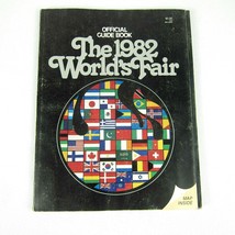 Vintage 1982 Worlds Fair Knoxville Tennessee Official Guide Book w/ Foldout Map - £10.21 GBP