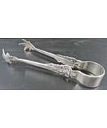 Wallace Solid Sterling Silver Grande Baroque Sugar Tongs - $2,161.11 MXN