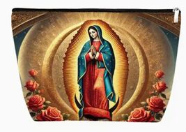 Our Lady of Guadalupe Stained Glass Design Pouch, New, #AB-309-R2 - $11.15 CAD