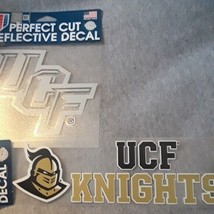 NCAA UCF Knights SET OF 2 Perfect Cut Decal Stickers Car Truck Auto NEW - £8.34 GBP