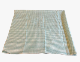 Lot of Fabric 1 yard Gingham Stretchy Fabric Blue and White 46x45 Crafts Sewing - £11.60 GBP