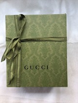 Gucci box rectangle medium magnetic closure with ribbon empty green - £21.93 GBP