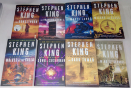 The Dark Tower 8 Book Set By Stephen King Complete Series Large Paperback - $126.09