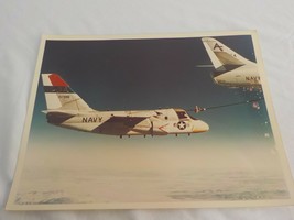 Original 1970&#39;s Photo of a US Navy S-3A  Airplane Fueling In Air by CVWR-20 - £13.55 GBP