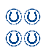 Table Cup Holder Coasters, 4-Pack Non-Slip Textured Pads 4&quot;, Indianapoli... - $49.50