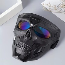 Masque de casque crâne Noir d&#39;airsoft et Cosplay - £24.95 GBP
