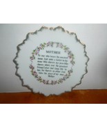 Lindsay Finds Mothers Day Poem Plate - $280.22 MXN