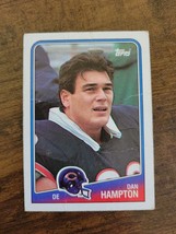 1988 Topps #83 Dan Hampton - Chicago Bears - NFL - £1.57 GBP