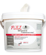 FlexWipes 10800 Disinfectant Wipes Starter Kit (2-Pack), 8&quot; x 6&quot; Wipe in... - £61.76 GBP