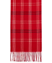 Steve Madden Mid Weight COuncey Plaid Muffler Scarf Womens,Jred Size-One Size - £15.38 GBP