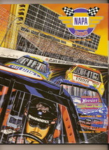 1996 Napa 500 program Labonte Earnhardt Nascar Atlanta - $33.64