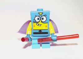 SpongeBob SquarePants Super Hero cartoon  Minifigure Custome - £5.31 GBP