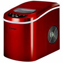Costway Portable Compact Electric Ice Maker Machine Mini Cube 26Lbs/Day ... - £158.22 GBP