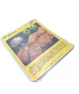 My Great Recipe Cards #25 Pies &amp; Tarts Tortes Custard Vintage 1980s Set 110 - £19.45 GBP