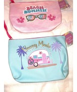 Cosmetic BAGS Pink and Blue for the Beach  Set of 2 - €14,21 EUR