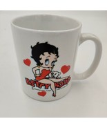 VTG BETTY BOOP 1996 Coffee Cup Mug 8 oz Red Dress with Pudgy KFS INC - $16.03