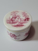 Spode Wedgewood Country Cottage Trinket Box Fine Bone China England Stamped 9 - £19.97 GBP