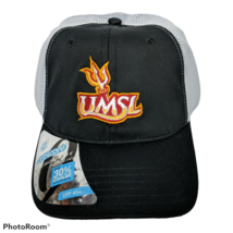 UMSL Tritons Black White Baseball Imperial Strapback Hat CoolCore One Size - $429.35 MXN