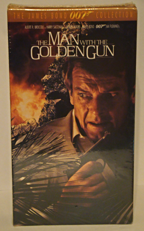 Vhs - THE JAMES BOND 007 COLLECTION - THE MAN WITH THE GOLDEN GUN (New) - $8.00
