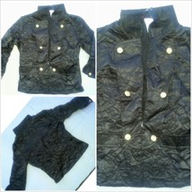 Womens long sleeve dress jacket Black long sleeve evening jacket top S NEW - $16.65