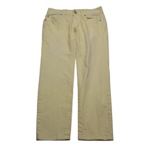 Ann Taylor Loft Pants Womens 25 Yellow Low Rise Modern Capri Denim Jeans - £20.04 GBP