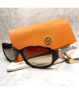 Tory Burch Dark Tortoise Brown Gradient Sunglasses w/Case - TY9013 56-16... - $1,273.49 MXN