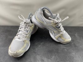Reebok Sneakers Women 7.5M Simplytone Running Shoes White Leather Trainers - $454.25 MXN