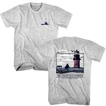 Jaws Lighthouse Deep Sea Charter Men&#39;s T Shirt - £24.22 GBP+
