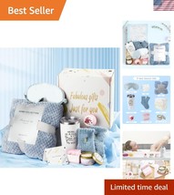 Comforting Spa Gifts for Women - Relaxing Care Package with Blanket &amp; Ca... - $1,064.87 MXN