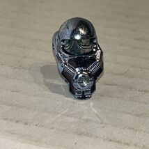 Lego Mini Figurine Shiny Blue Diver Helmet Mask With Two Back Studs - $14.80