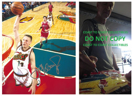 Detlef Schrempf signed Seattle Sonics 8x10 Basketball photo COA Proof autograph - £64.91 GBP