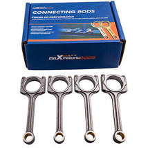 4x Forged Connecting Rods+Bolts for Honda CivicAcura CDX L15B7 VTC Turbo 140.8mm - £283.00 GBP