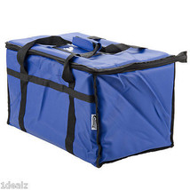 Blue Industrial Nylon Insulated Food Delivery Bag Chafer Pan Carrier $10 Rebate - £32.51 GBP
