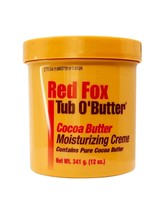 Red Fox Tub O&#39; Butter Cocoa, Moisturizing Creme 12 oz - $411.06 MXN