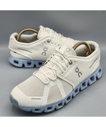 On Cloud 5 Womens Size 10.5 White Blue Athletic Running Walking Shoes Sn... - $69.99