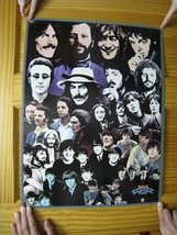 The Beatles Poster Rock And Roll Collage John Lennon Paul McCartney - £141.33 GBP