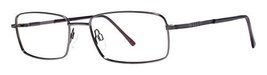 Tactic Men&#39;s Eyeglasses - Modern Collection Frames - Matte Brown 53-18-140 - £47.16 GBP
