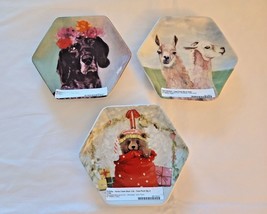 GreenBox Art + Culture Ceramic Serveware Hexagon Shaped Decorative Dish - £16.07 GBP