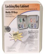 The Hillman Group 711334 Locking Key Cabinet with a Twenty Key Capacity - $17.99