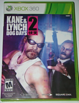 Xbox 360   Kane &amp; Lynch Dog Days 2 (Complete With Manual) - $15.00