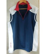 Galvin Green Golf Vest Men Size XL Navy 1/4 Zip Insula Technology Perfor... - $36.12