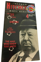 VHS Tape Alfred Hitchcock Movie Marathon Factory Sealed 4 Full Length - £3.06 GBP