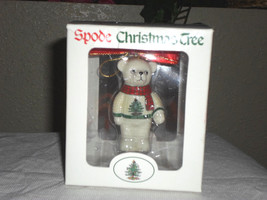 Spode Christmas Tree Ornament  - Teddy Bear - £16.07 GBP