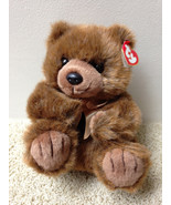 Ty Magee Grizzly Bear Stuffed Plush Brown Teddy Animal 1998 10&quot; Retired ... - £7.72 GBP