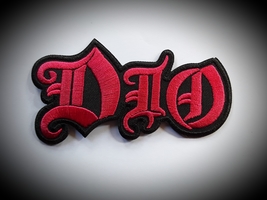 DIO HEAVY ROCK METAL POP MUSIC BAND EMBROIDERED PATCH - £3.80 GBP